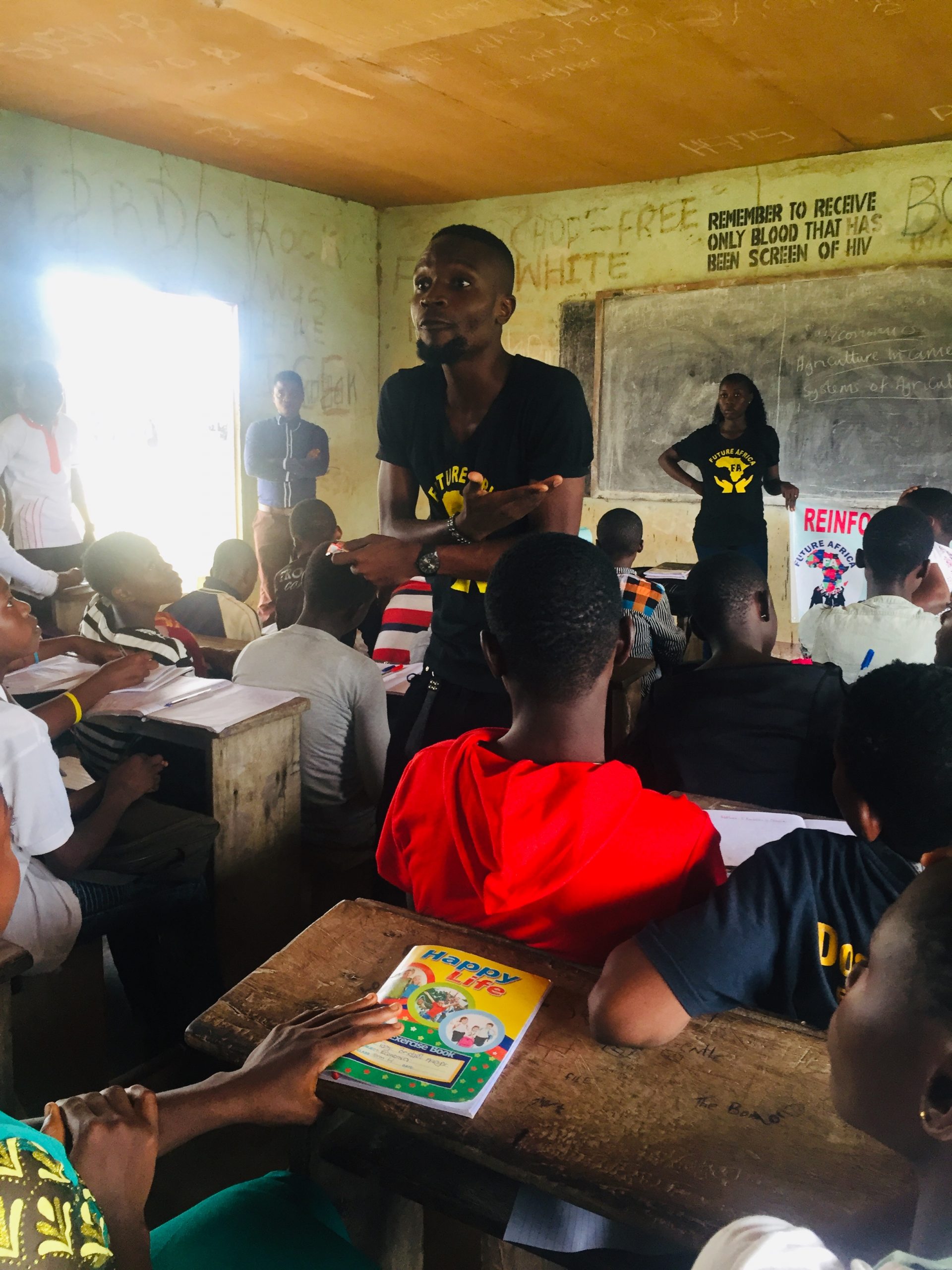 Educative talk to learners